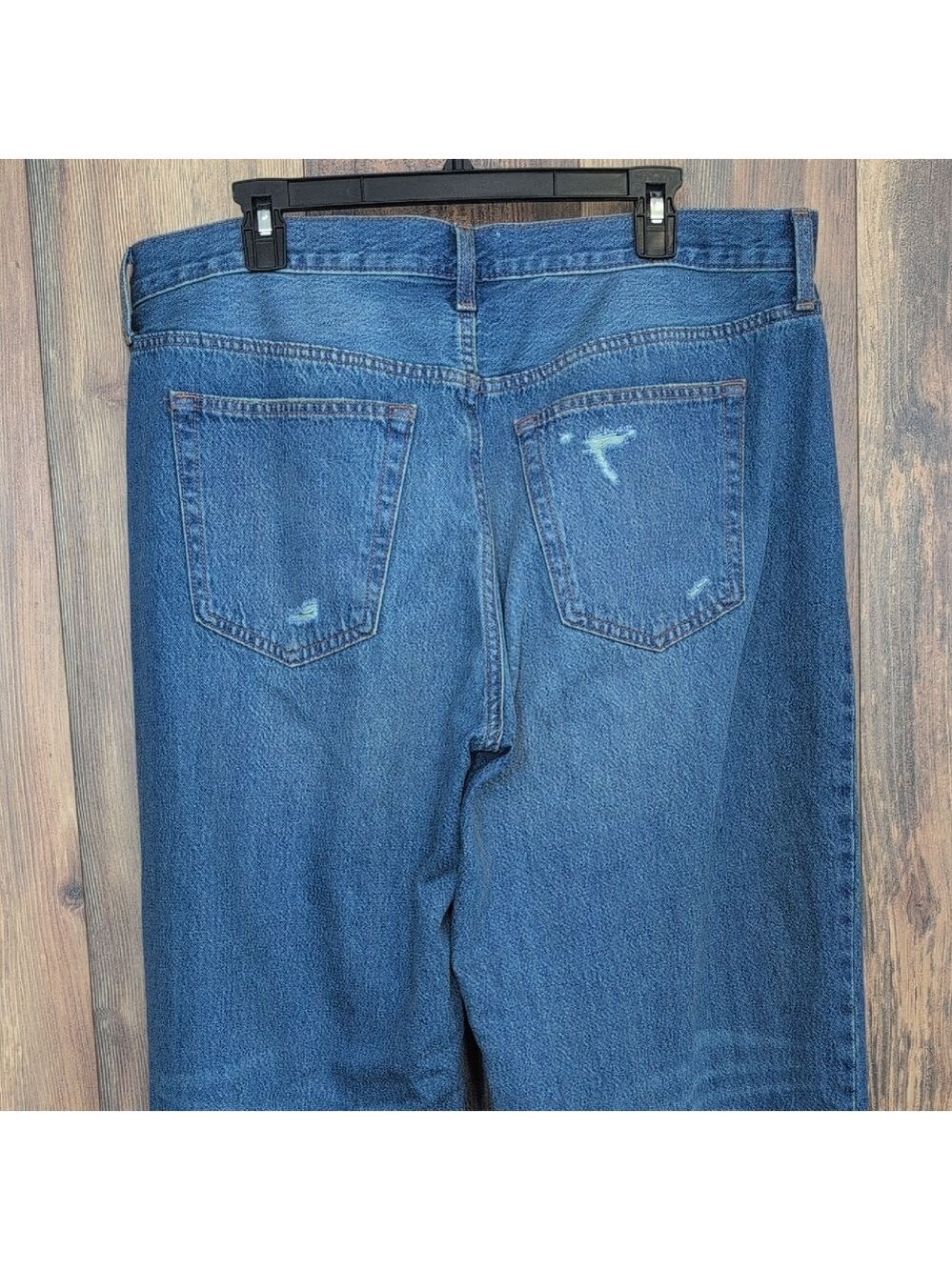 Universal Thread Mid Rise 90s Baggy Distressed Jeans 14 V287 - Picture 6 of 11
